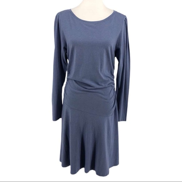 NWT Daily Practice by Anthropologie Ruched Mini Dress Size Large - Picture 4 of 12